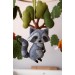 Woodland crib mobile, Woodland nursery decor