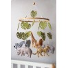 Safari crib mobile, Safari nursery mobile