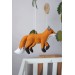 Woodland nursery mobile with animals