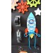 Activity toddler board, Space busy board