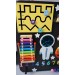 Activity toddler board, Space busy board