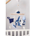 Sea animals crib mobile, Blue ocean nursery mobile