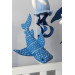 Sea animals crib mobile, Blue ocean nursery mobile