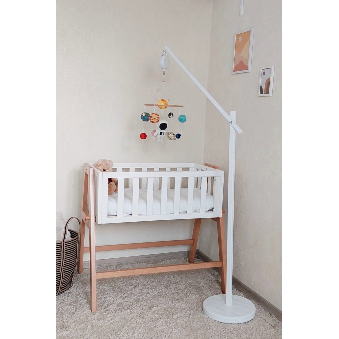 Crib to cheap floor mobile