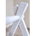 White wooden baby gym frame, Foldable Baby Gym set